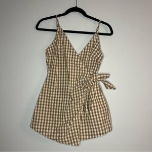 Cotton Candy LA (F21) Gingham Romper